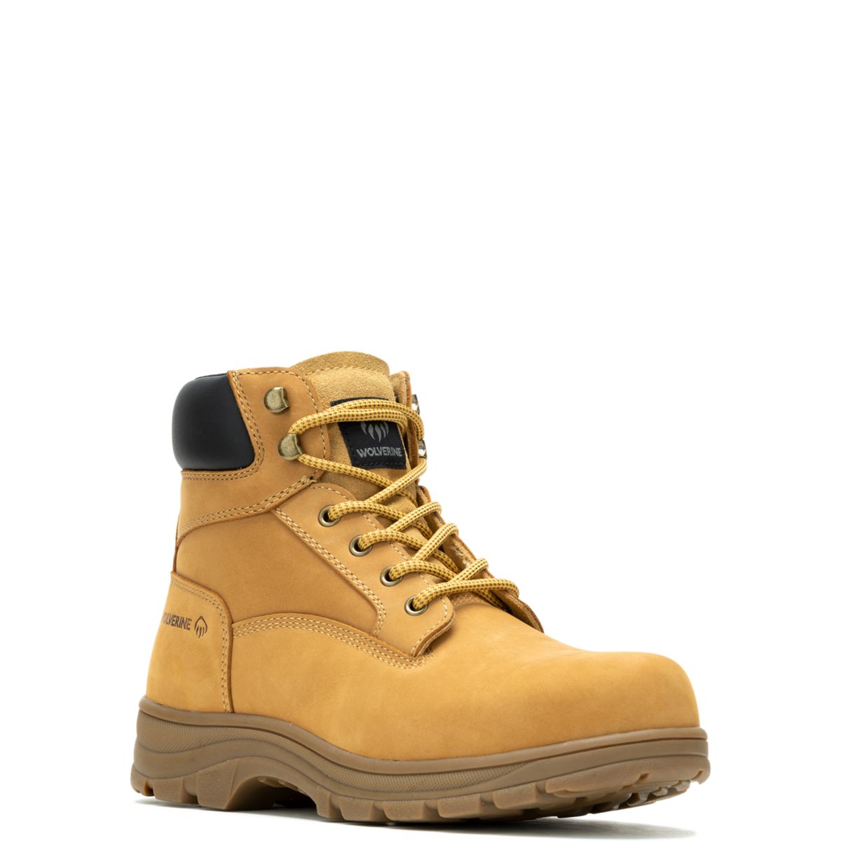 Carlsbad 6" Steel-Toe Work Boot, Wheat, dynamic 2