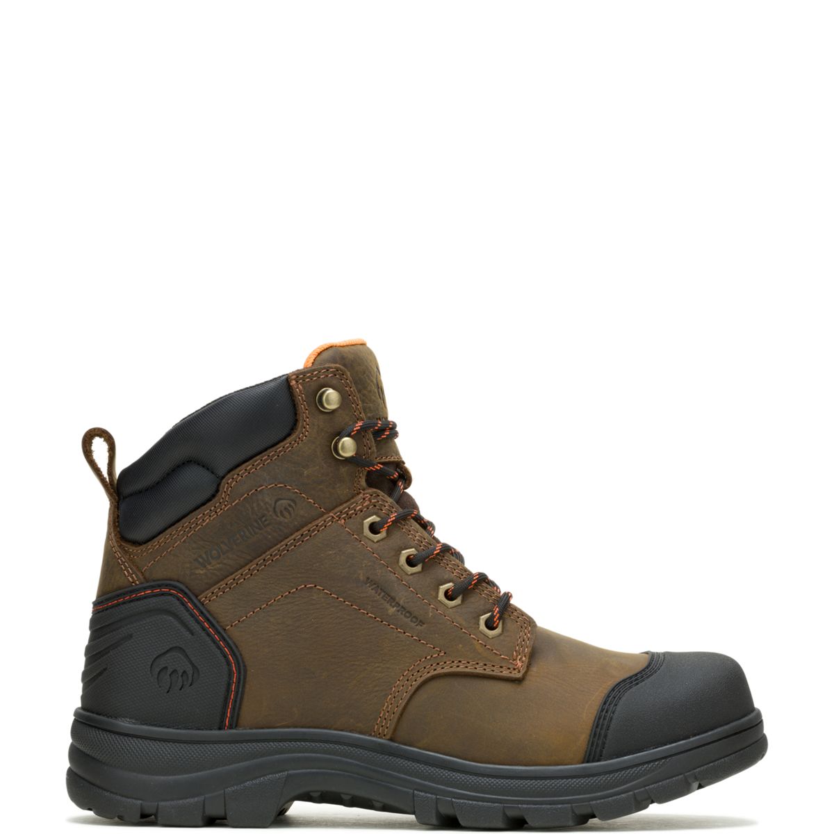 Carlsbad Cap-Toe 6" Work Boot, Brown, dynamic 1