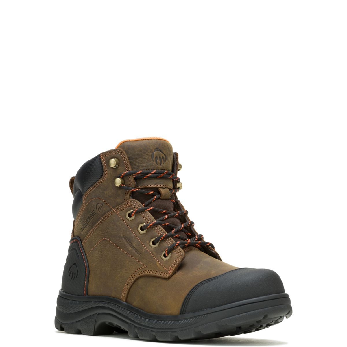 Carlsbad Cap-Toe 6" Work Boot, Brown, dynamic 2