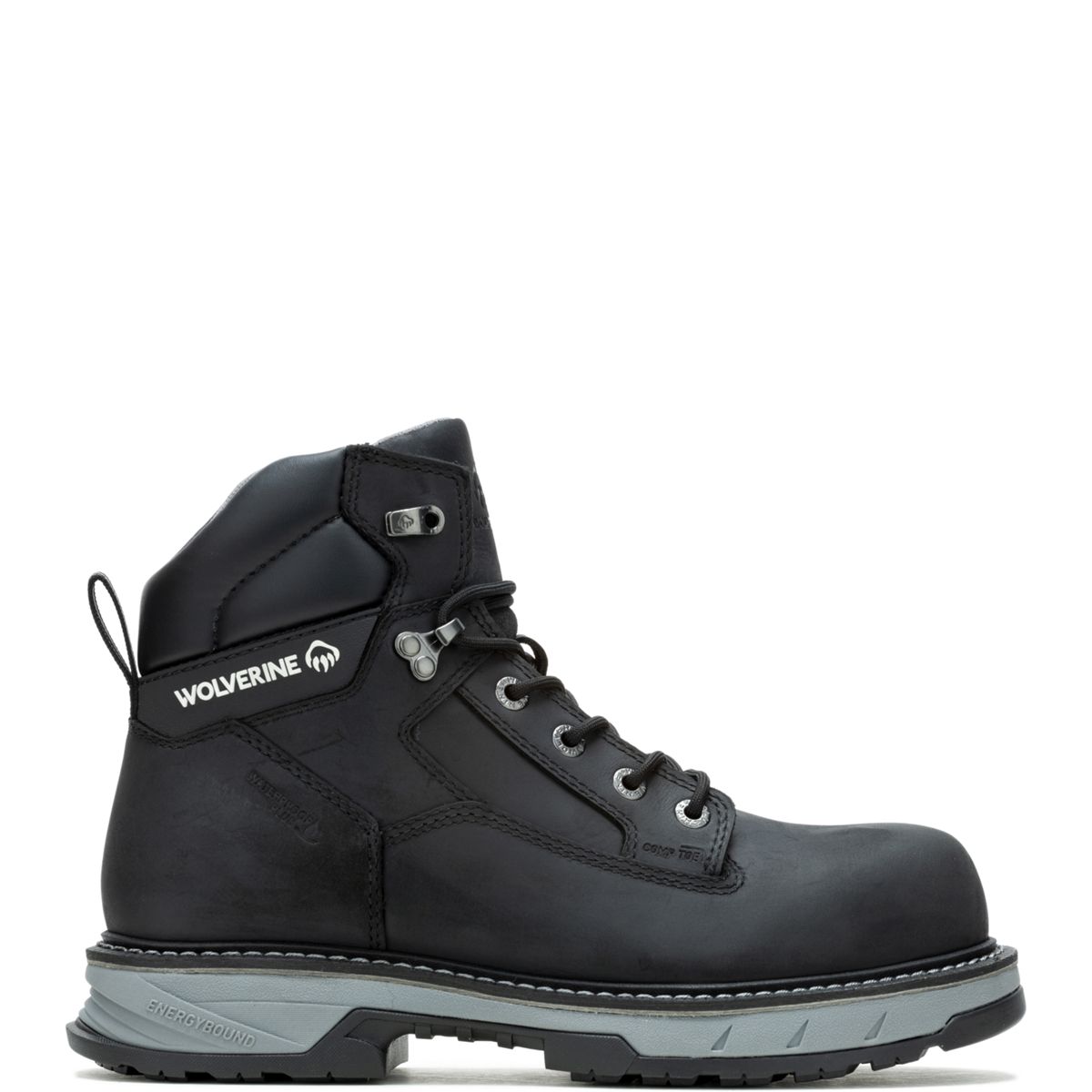 Wolverine black hot sale waterproof boots