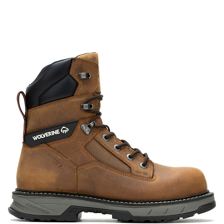 ReForce EnergyBound™ 8" CarbonMax® Work Boot, Cashew, dynamic