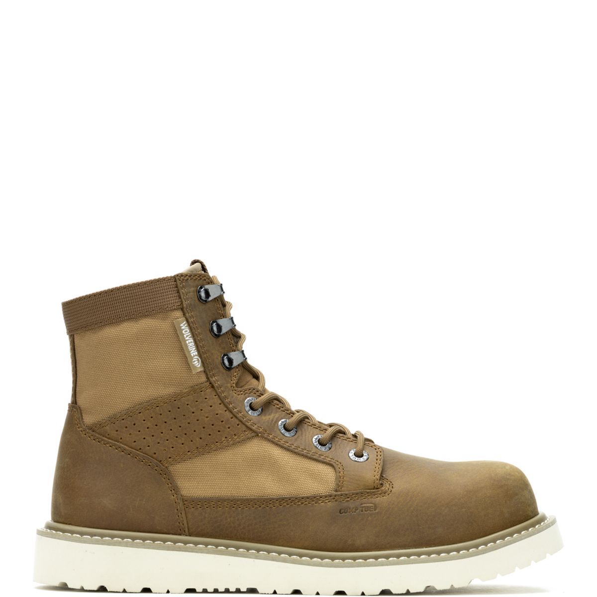 Trade Wedge Unlined Canvas 6 Composite Toe Boot Wolverine