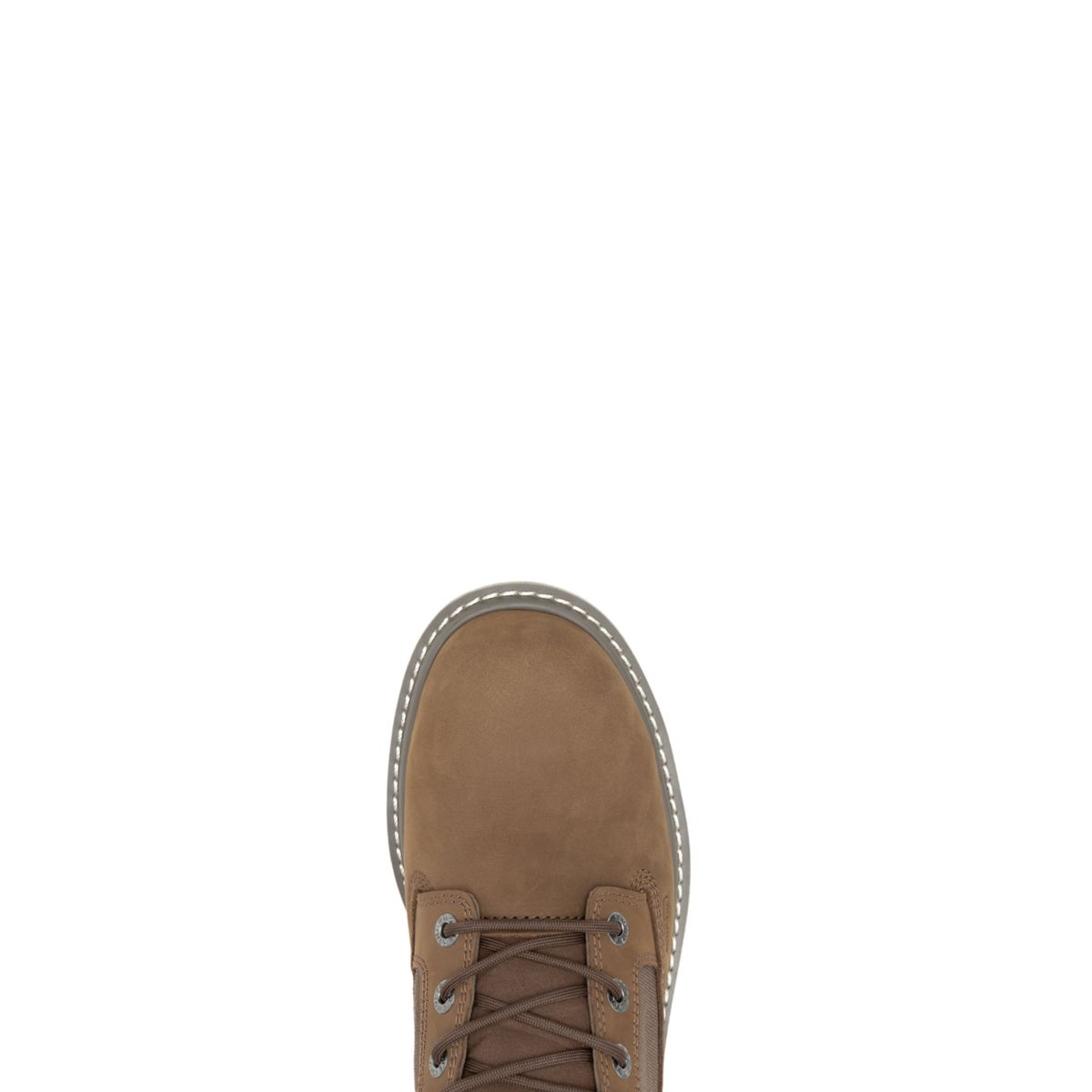 Trade Wedge Unlined Canvas 6" Composite-Toe Work Boot, Dark Brown, dynamic 5