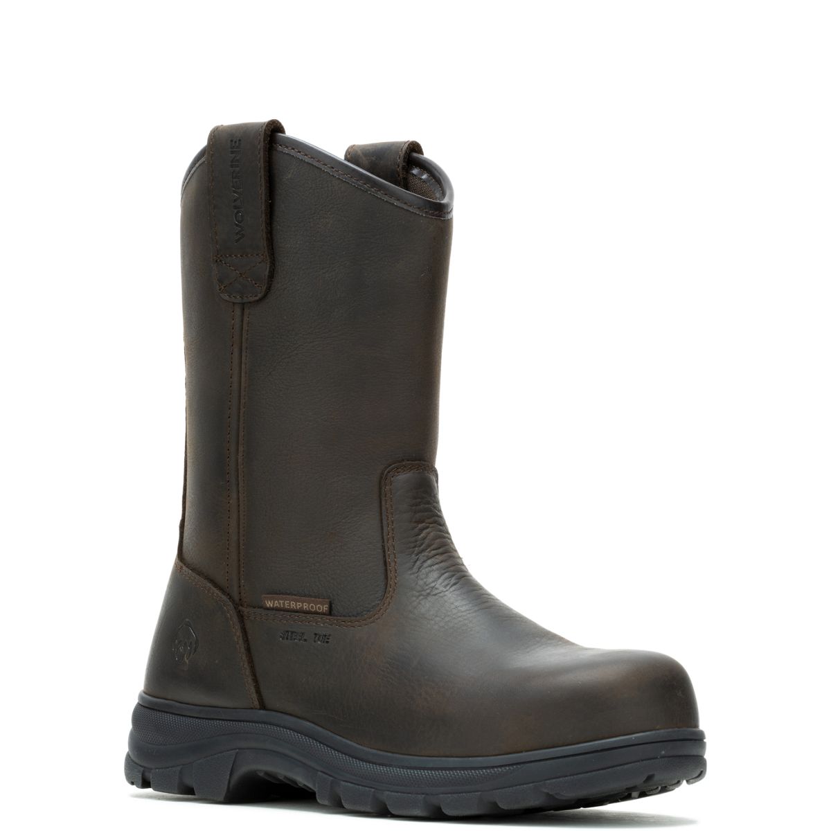 Carlsbad Steel-Toe Work Wellington, Sudan Brown, dynamic 2