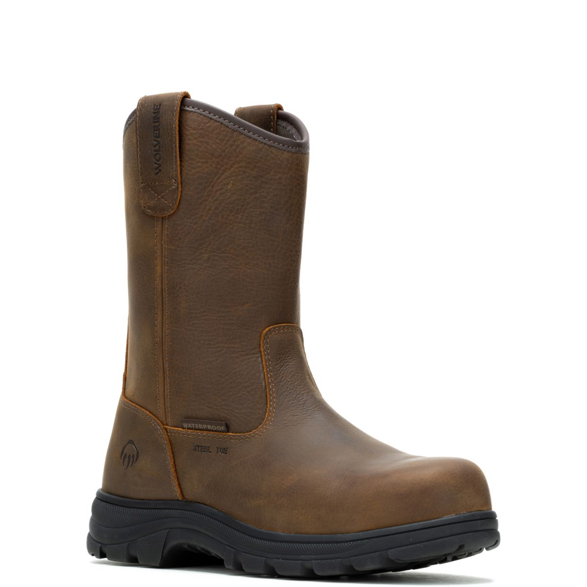 Carlsbad Steel-Toe Work Wellington, Sudan Brown, dynamic 2