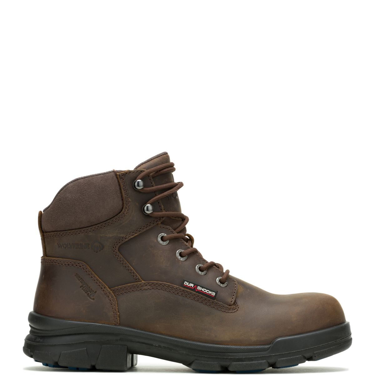 DuraShocks SR Icon 6" Work Boot, Dark Brown, dynamic 1