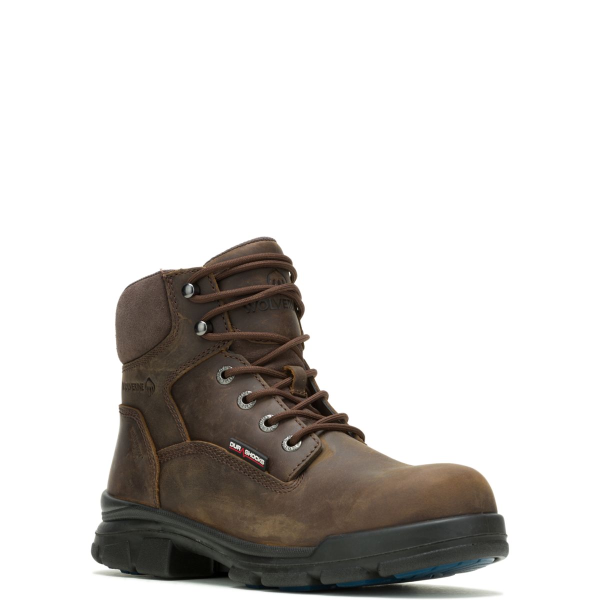 DuraShocks SR Icon 6" Work Boot, Dark Brown, dynamic 2