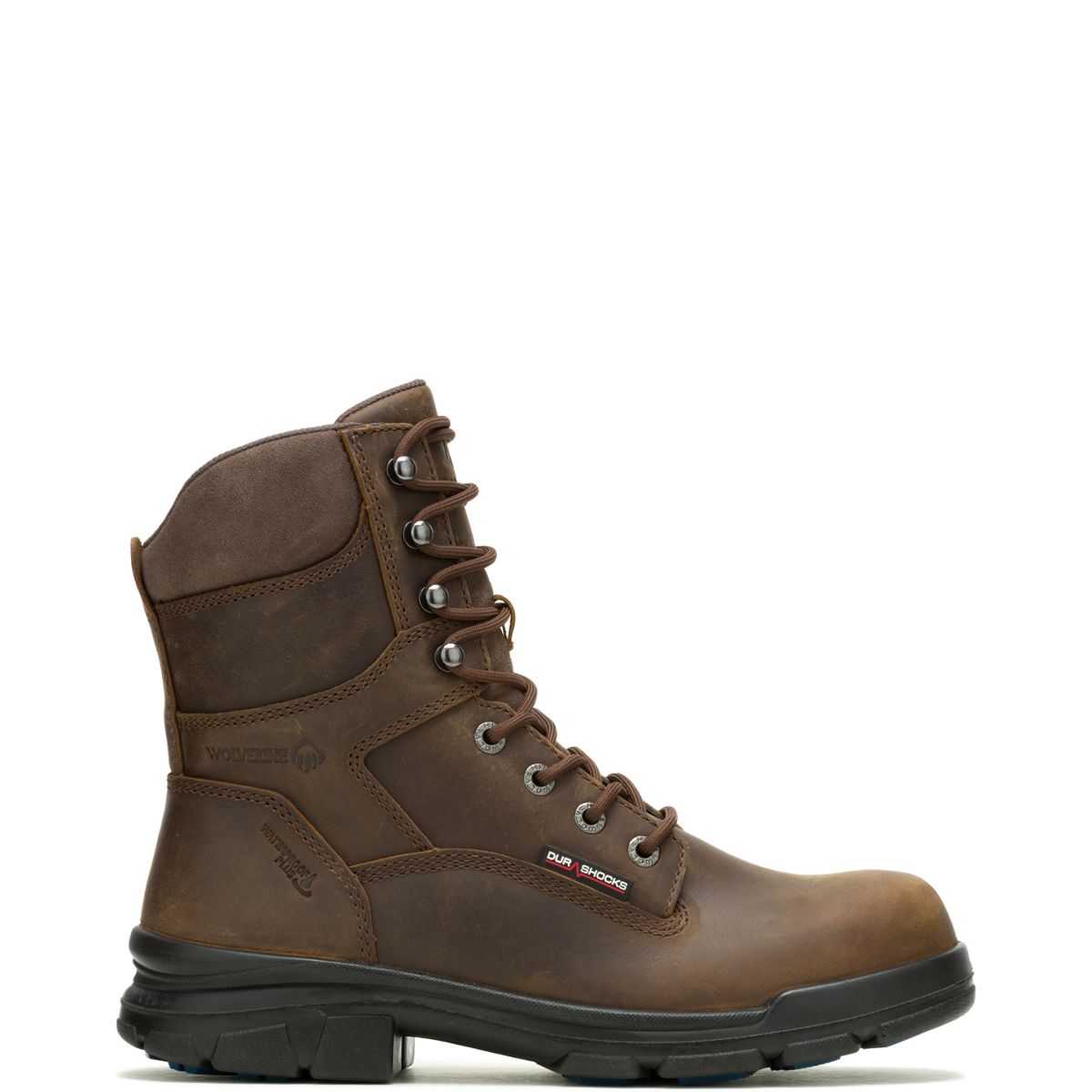 DuraShocks SR Icon 8" CarbonMax® Work Boot, Dark Brown, dynamic 1