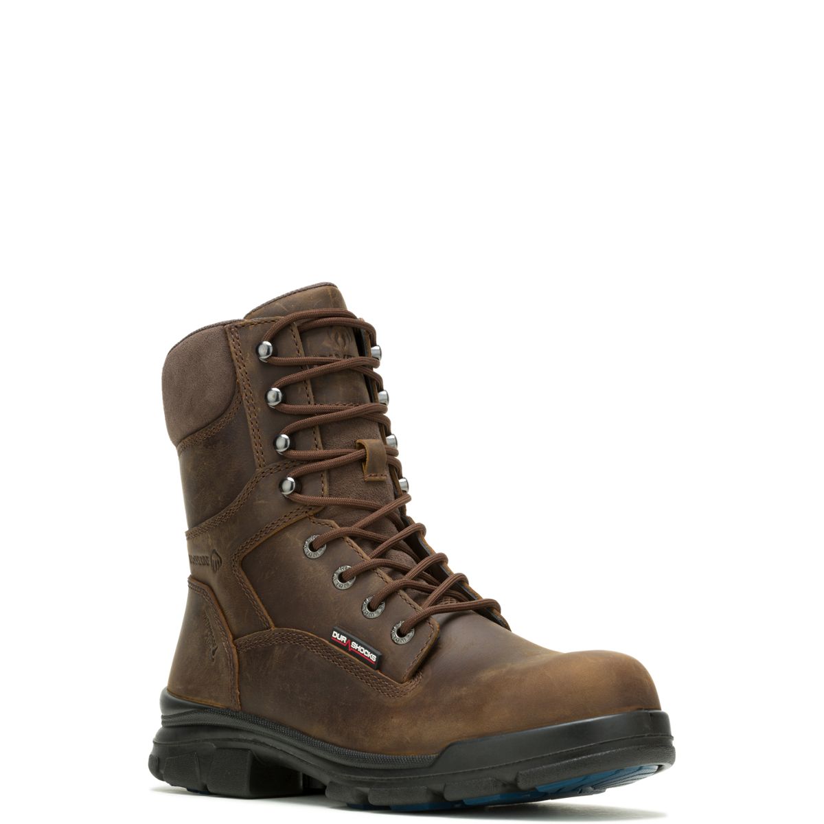 DuraShocks SR Icon 8" Work Boot, Dark Brown, dynamic 2