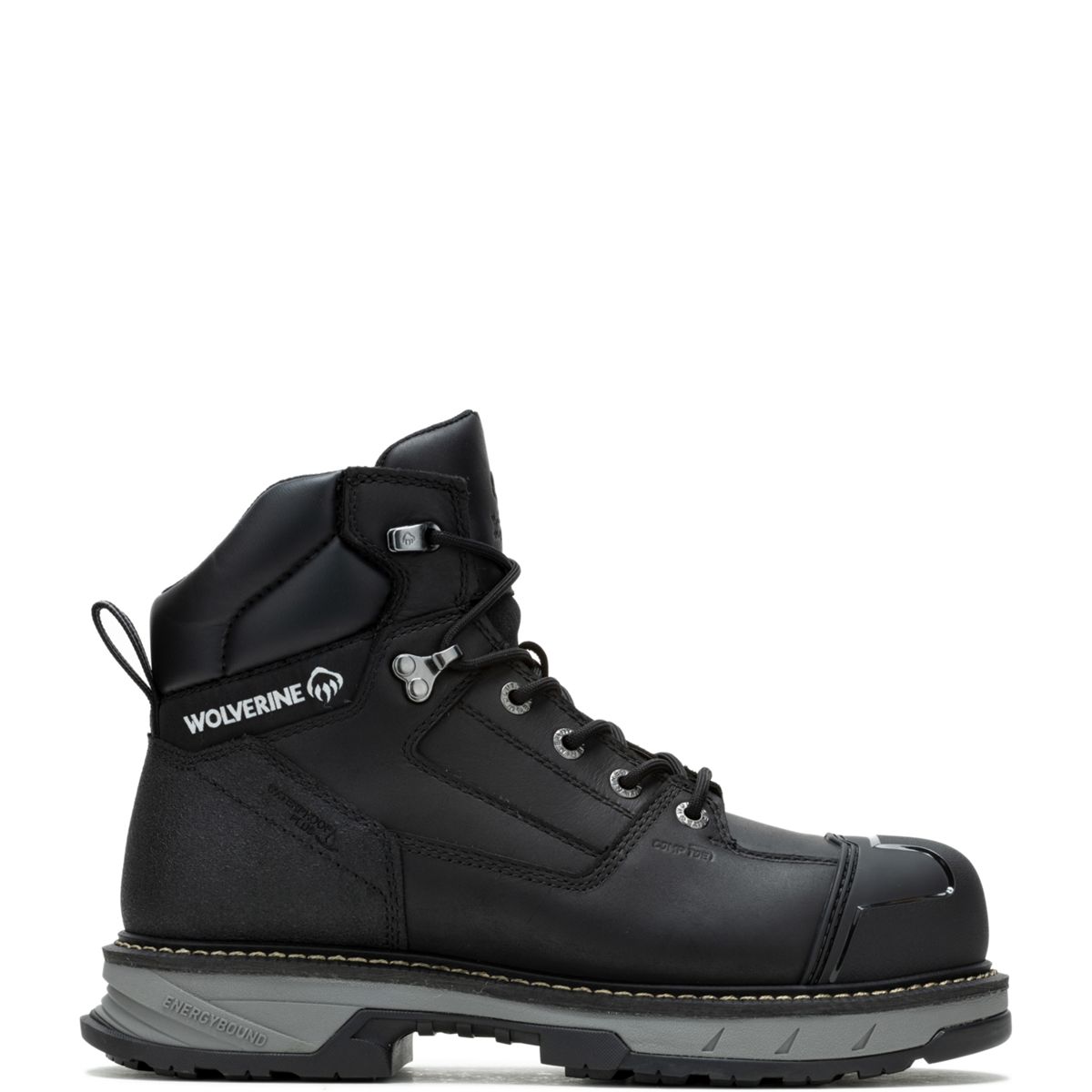 ReForce EnergyBound™ Heavy Duty 6" CarbonMax® Work Boot, Black, dynamic 1