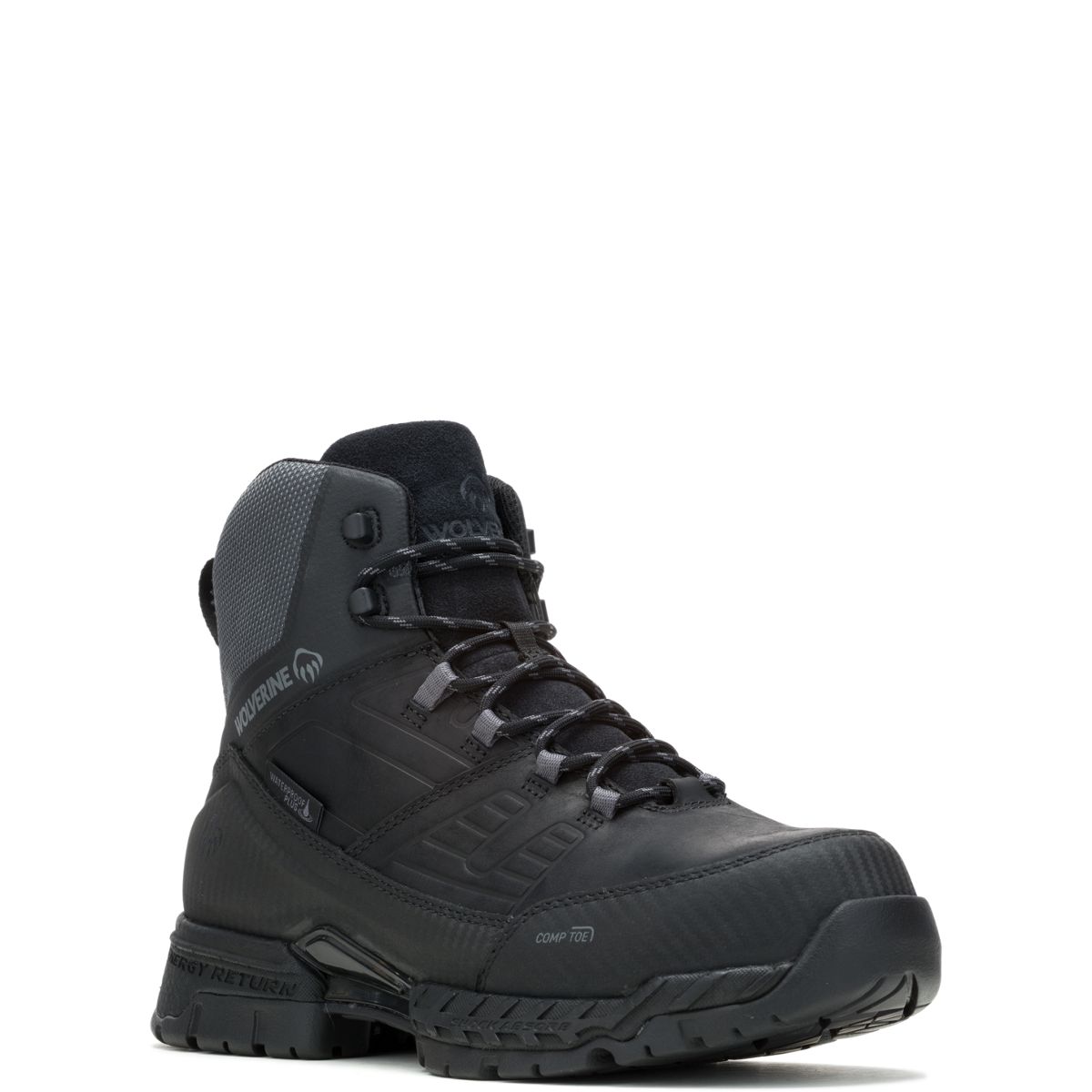 Surge LX EnergyBound™ 6" CarbonMax® Work Boot, Black, dynamic 2