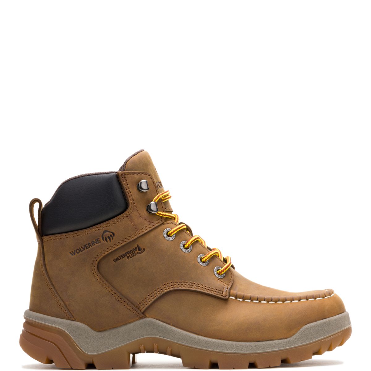 Vantage ft. HyperRest 6" Moc-Toe Work Boot, Dark Tan, dynamic 1