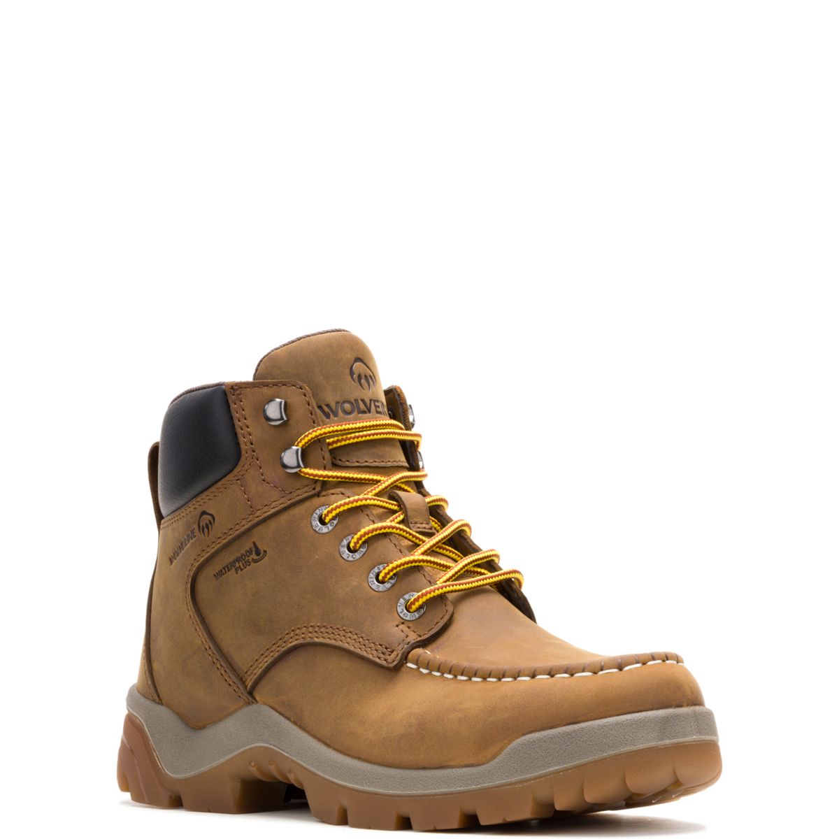 Vantage ft. HyperRest 6" Moc-Toe Work Boot, Dark Tan, dynamic 2