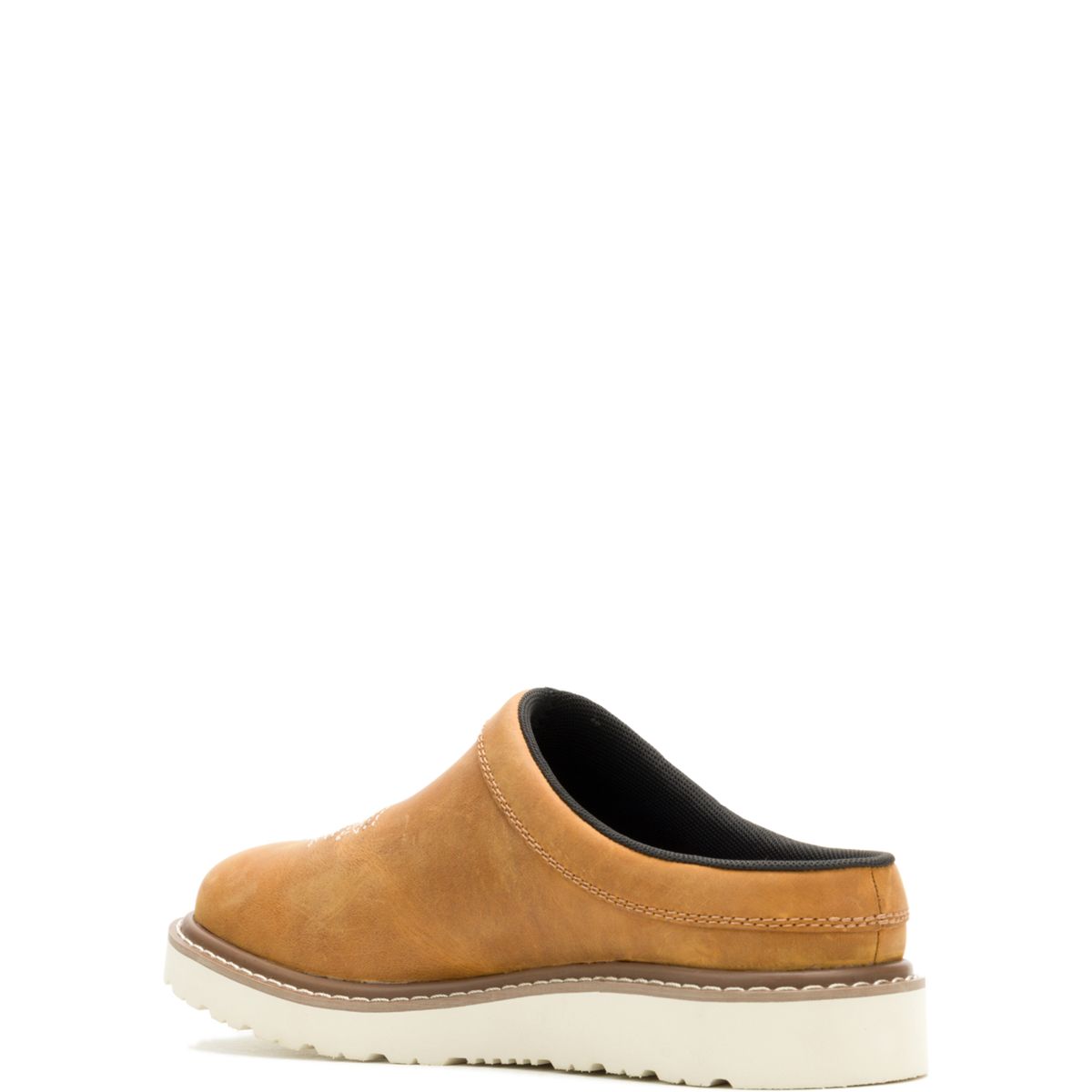 Bronc Clog Slip-On Shoe, Tan, dynamic 3