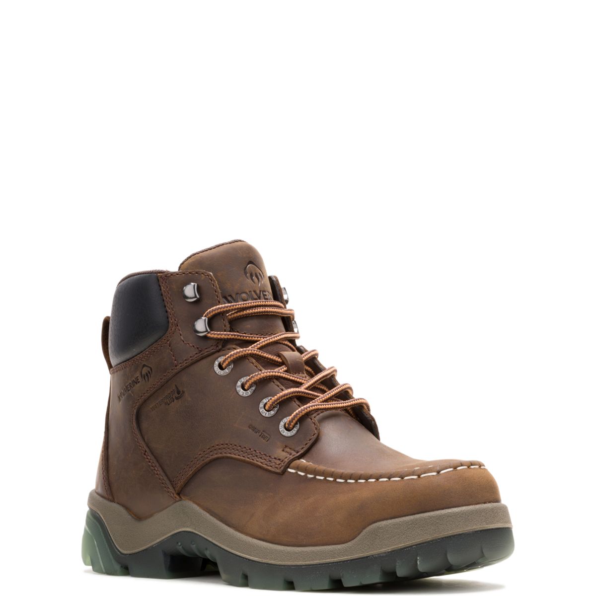 Vantage ft. HyperRest 6" Moc-Toe CarbonMax Work Boot, Dark Brown, dynamic 2