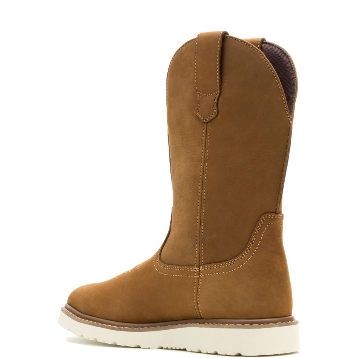 Bronc Wedge Pull-On Steel-Toe Work Wellington, Birch, dynamic 3