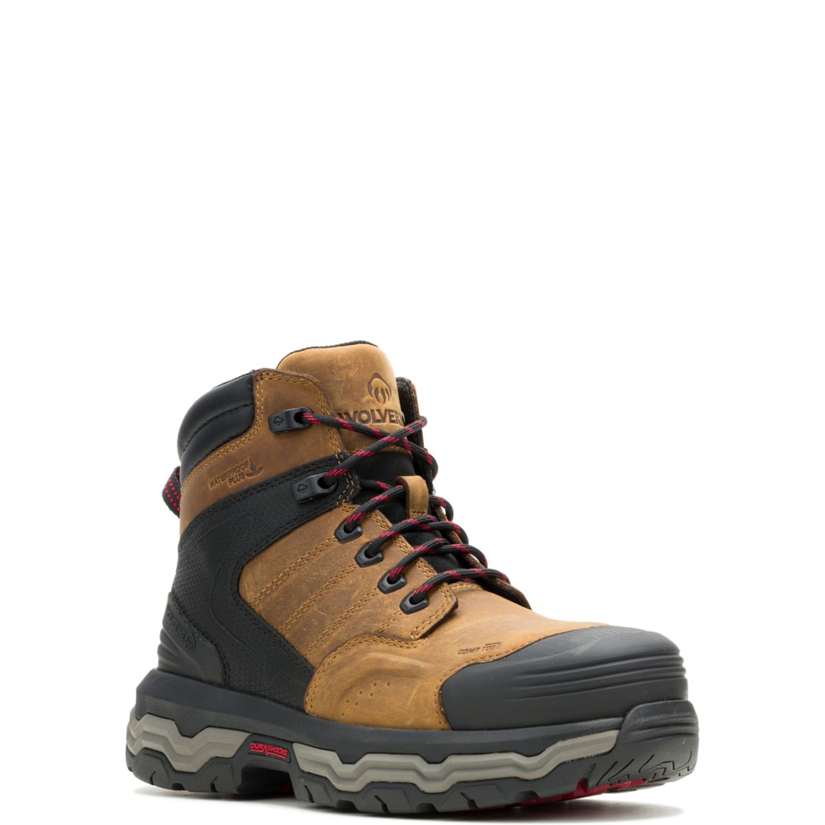 Alpha ft Wolverine Infinity System 6" CarbonMax® Work Boot, Dark Tan, dynamic 2