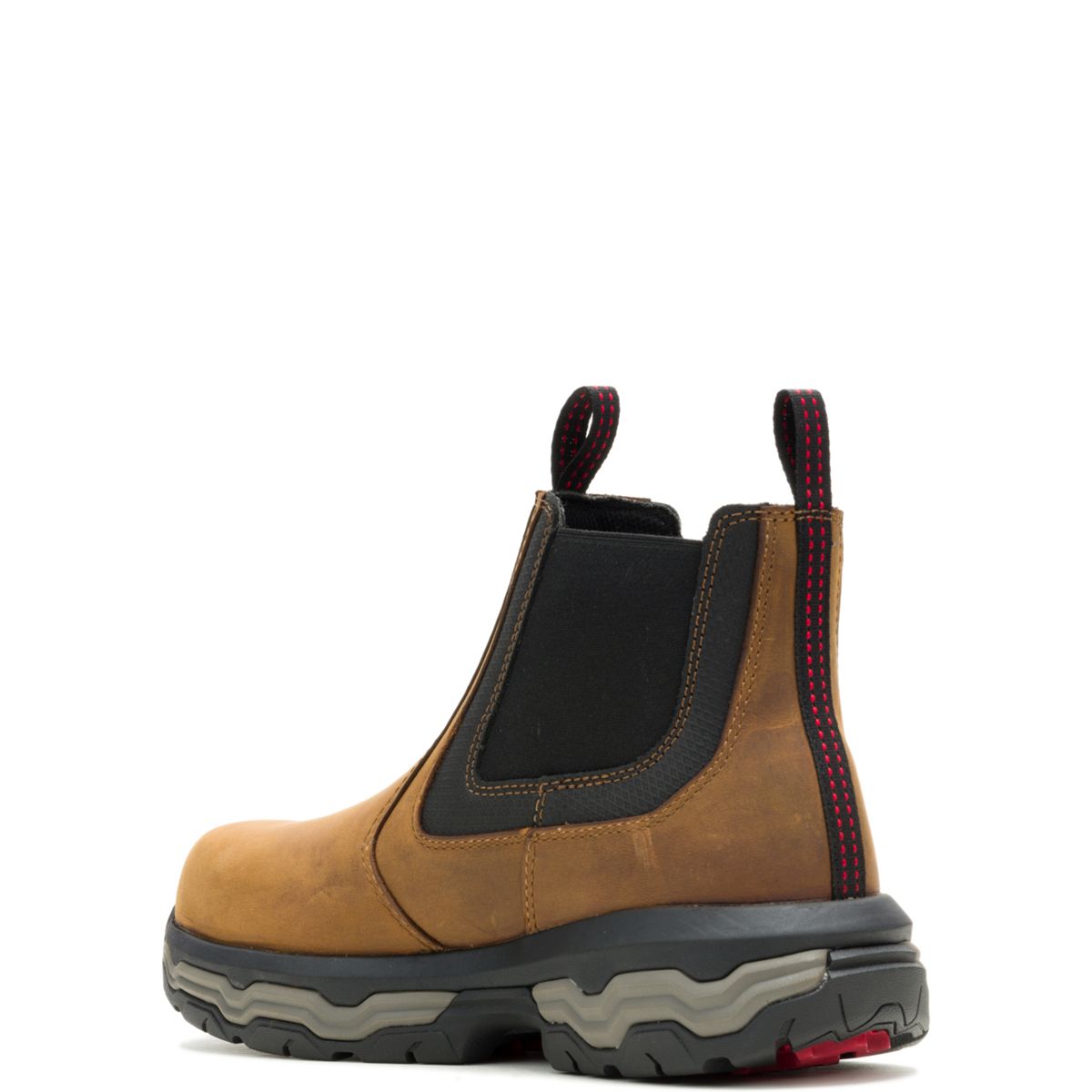 Alpha ft Wolverine Infinity System CarbonMax® Slip-On Work Romeo, Dark Tan, dynamic 3
