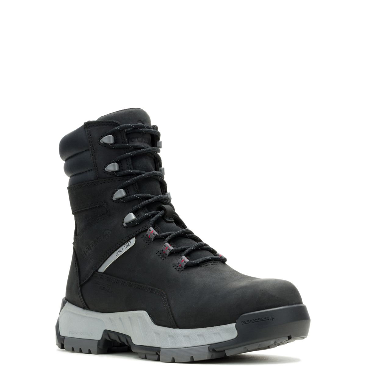 Tarmac II 8" Reflective CarbonMAX&reg; Work Boot, Black, dynamic 2