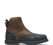 Muscovy Romeo Zip Boot, Brown, dynamic