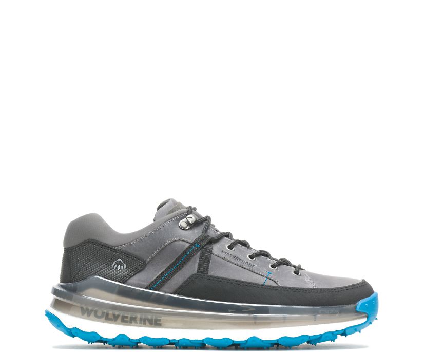 Wolverine Men's Conquer UltraSpring Waterproof Shoes (Frost Grey)
