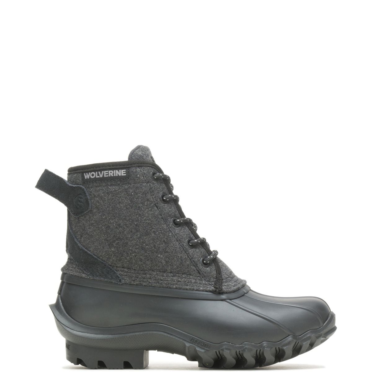 Torrent Wool Duck Boot, Black Wool, dynamic