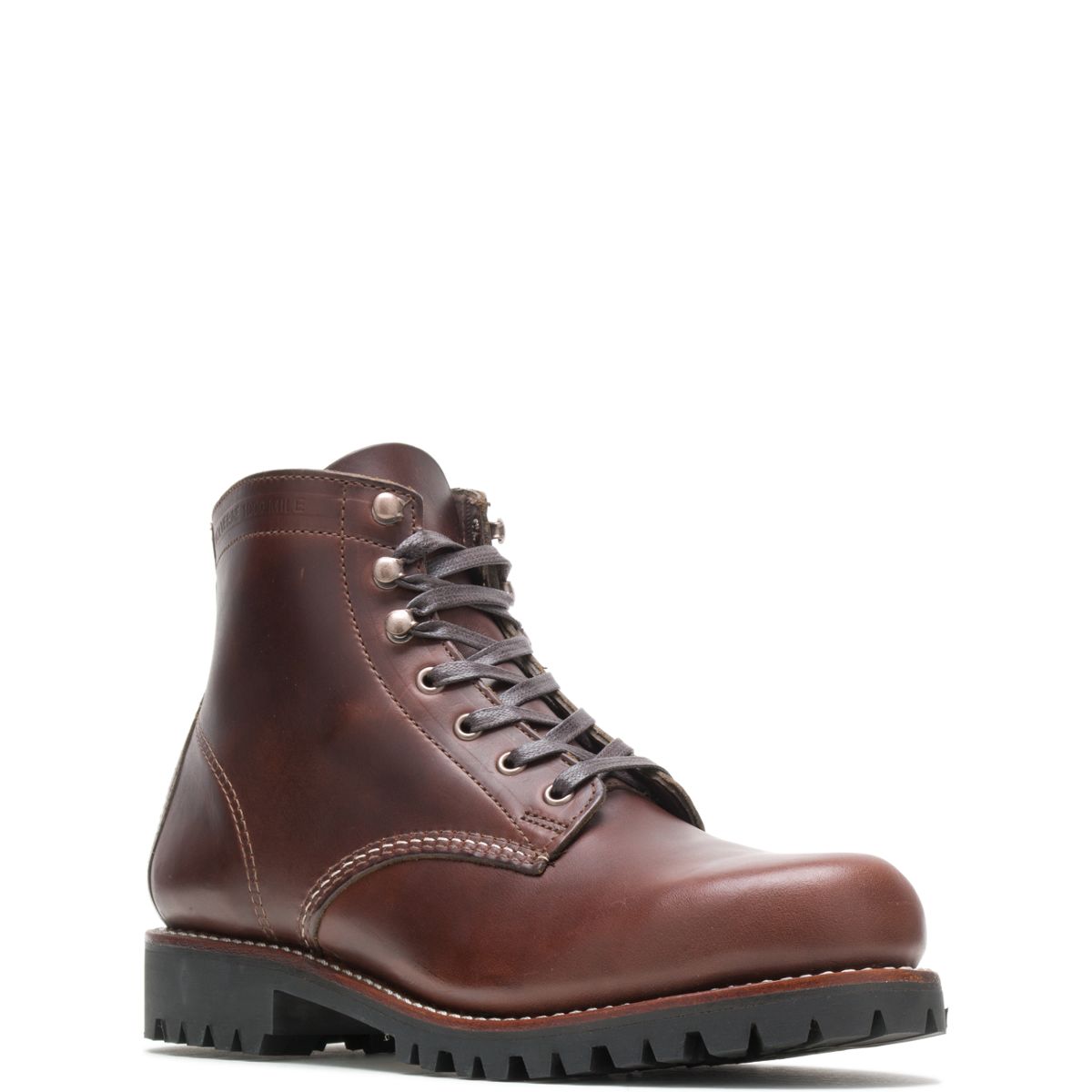 1000 Mile Plain-Toe Rugged Boot, Brown, dynamic 3