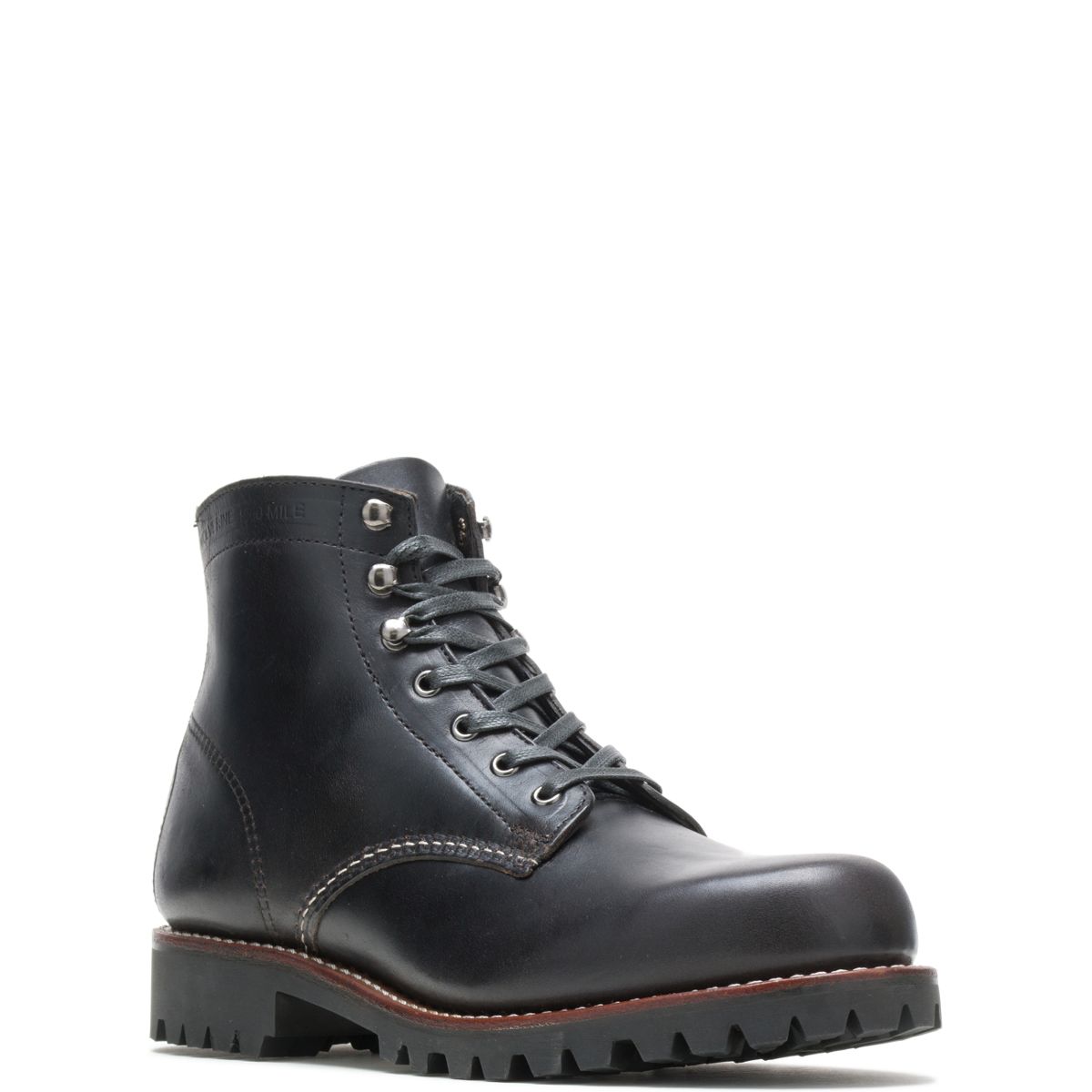 1000 Mile Plain-Toe Rugged Boot, Black, dynamic 3