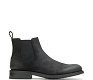 BLVD Chelsea Boot, Rugged Leather Black, dynamic