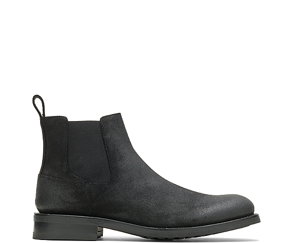 BLVD Chelsea Boot, Rugged Leather Black, dynamic