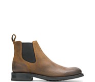 BLVD Chelsea Boot, Rugged Leather Brown, dynamic