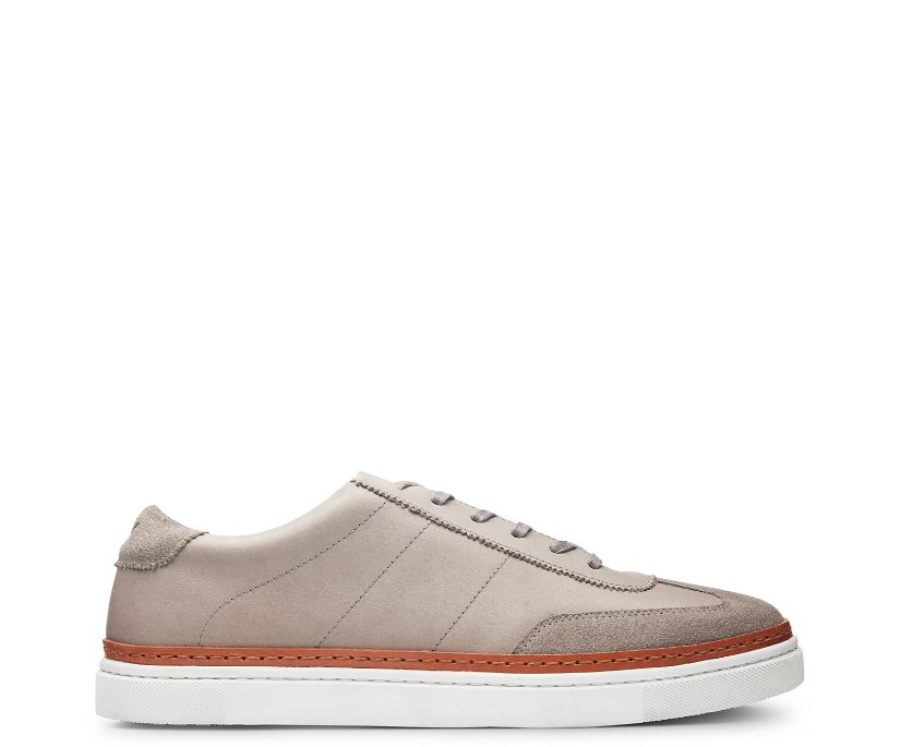 BLVD Court Sneaker, Gray Leather/Gray Suede, dynamic