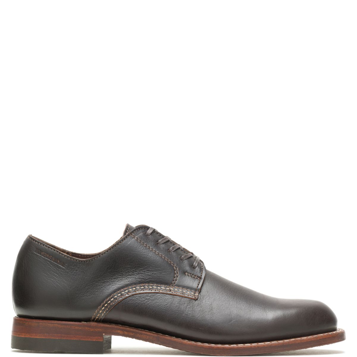 Lux - 1000 Mile Plain-Toe Derby Shoe, Arabica, dynamic