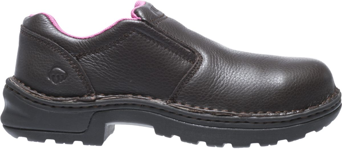 steel toe slip on dress shoes