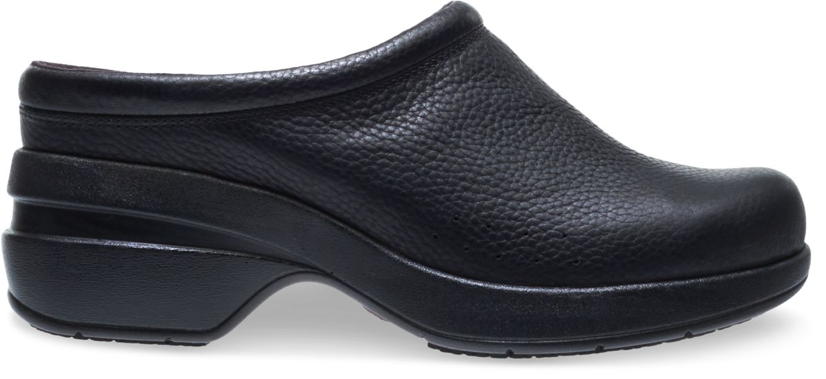 black clog shoes