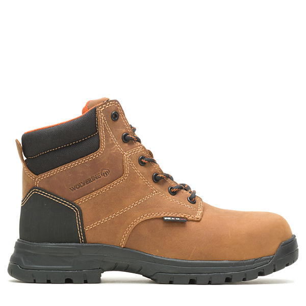 Piper 6" Composite-Toe Work Boot, Brown, dynamic