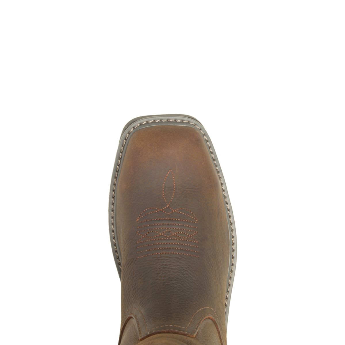 Floorhand Square-Toe Steel-Toe Wellington Work Boot, Dark Brown, dynamic 5