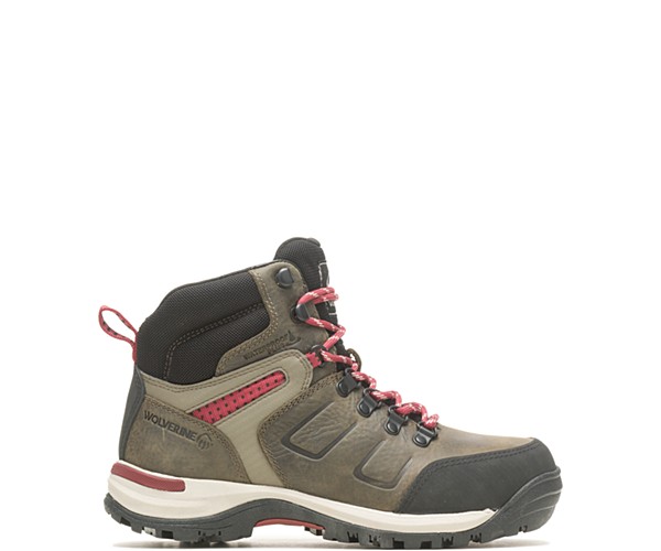 Chisel 6" Work Boot, Bungee Cord, dynamic