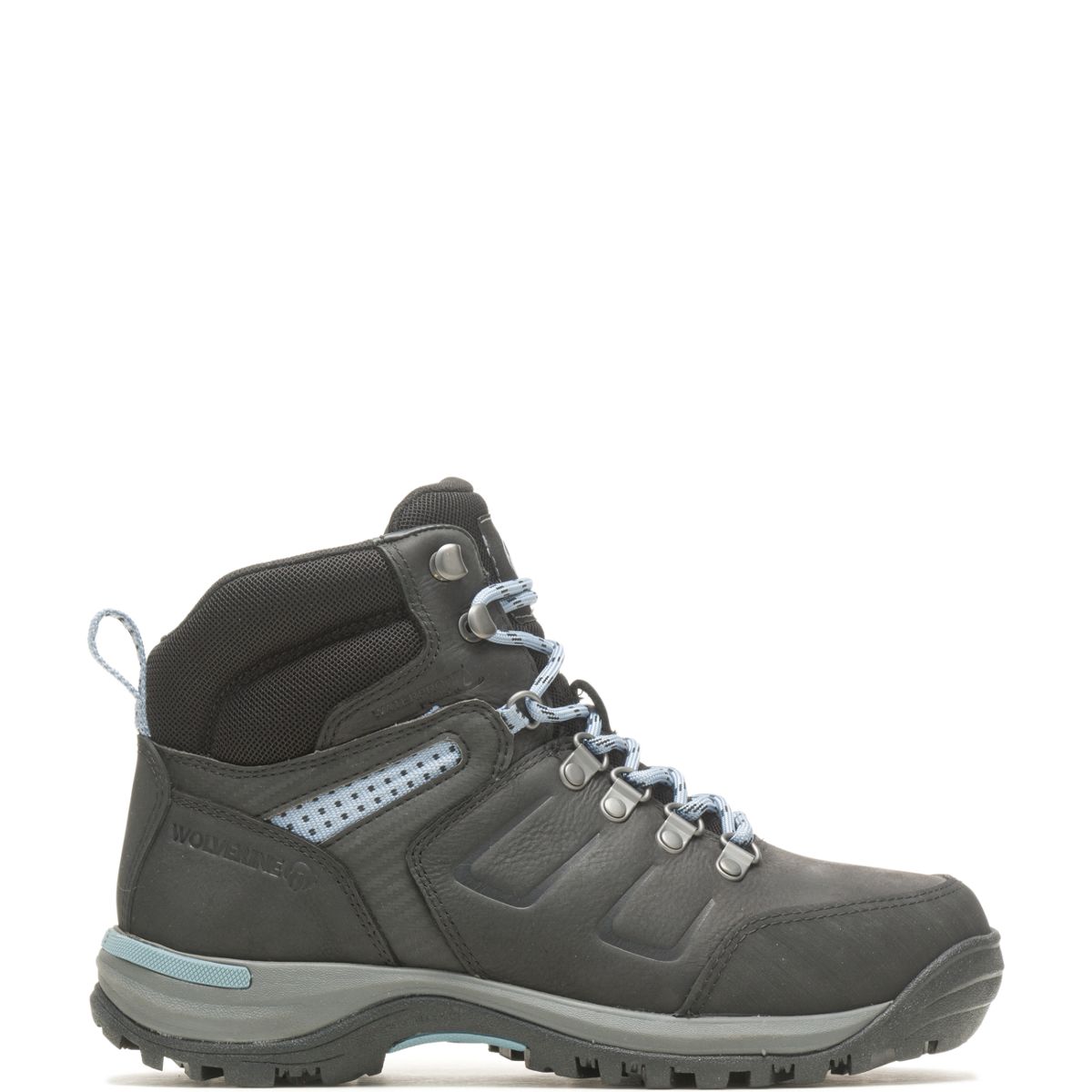 Wolverine boots steel toe hot sale black