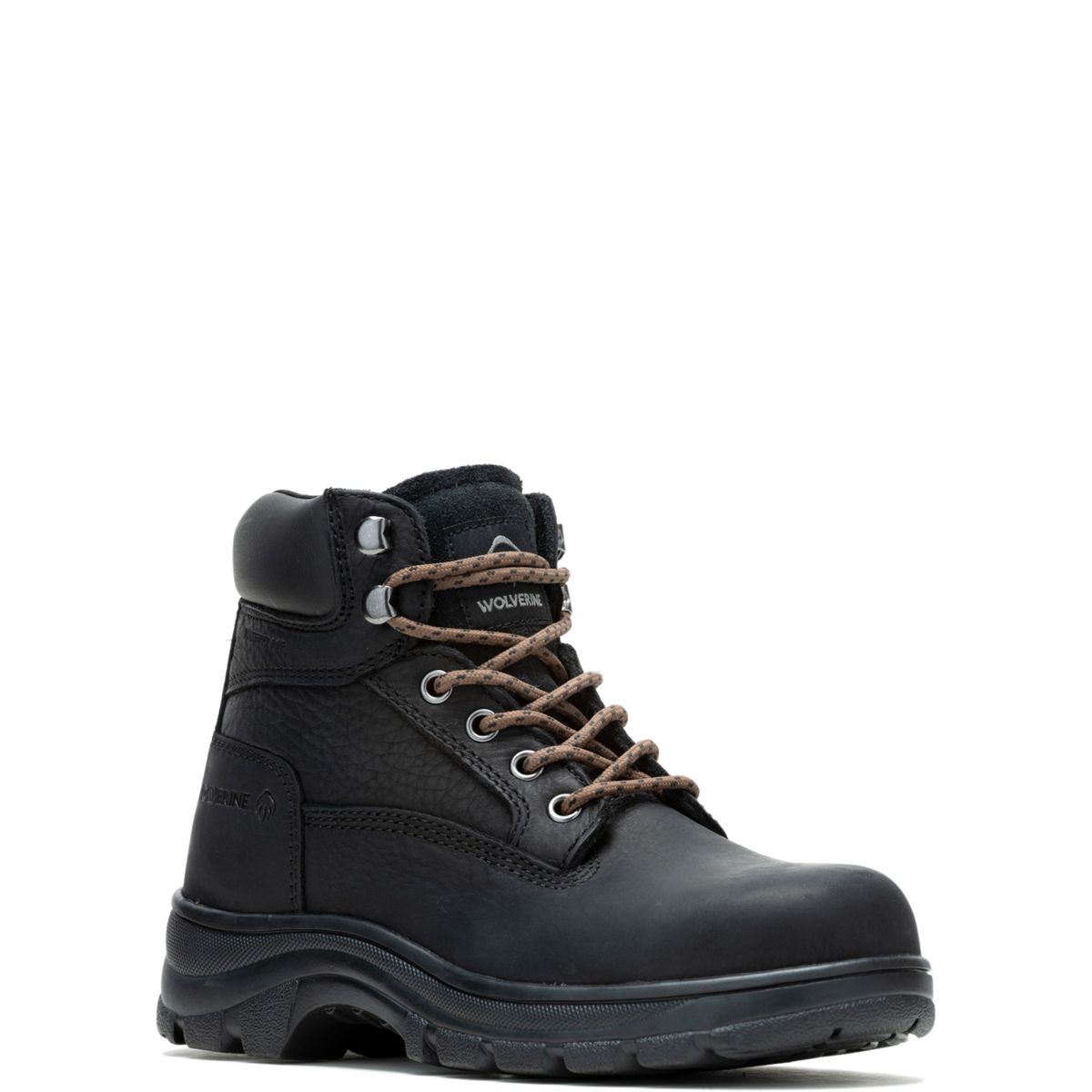 Black steel toe boots womens online