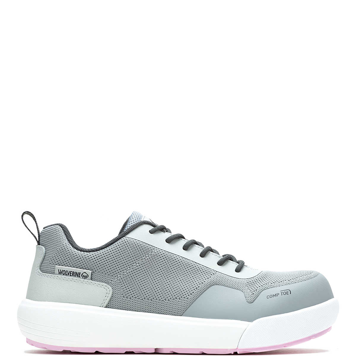 Dart Knit DuraShocks® CarbonMax® Work Shoe, Gray, dynamic 1