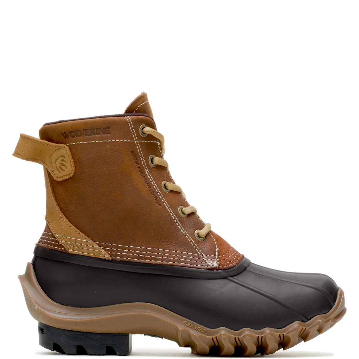 Duck boots outlet brown