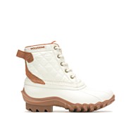 Torrent Quilted Duck Boot, Ivory, dynamic