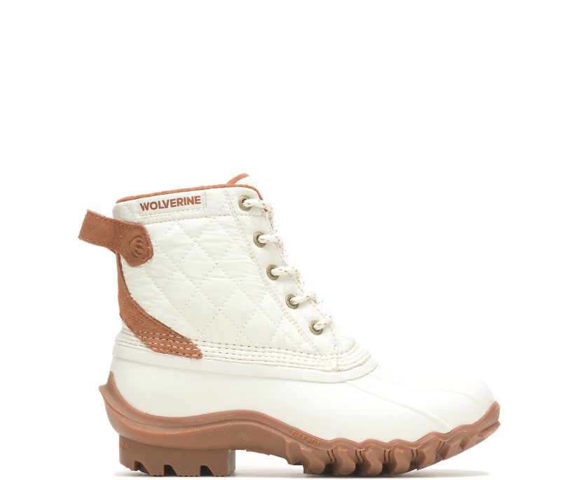 Torrent Quilted Duck Boot, Ivory, dynamic 1