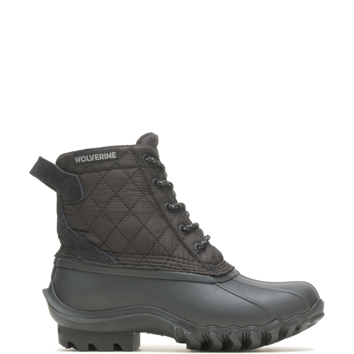 Duck boots all outlet black