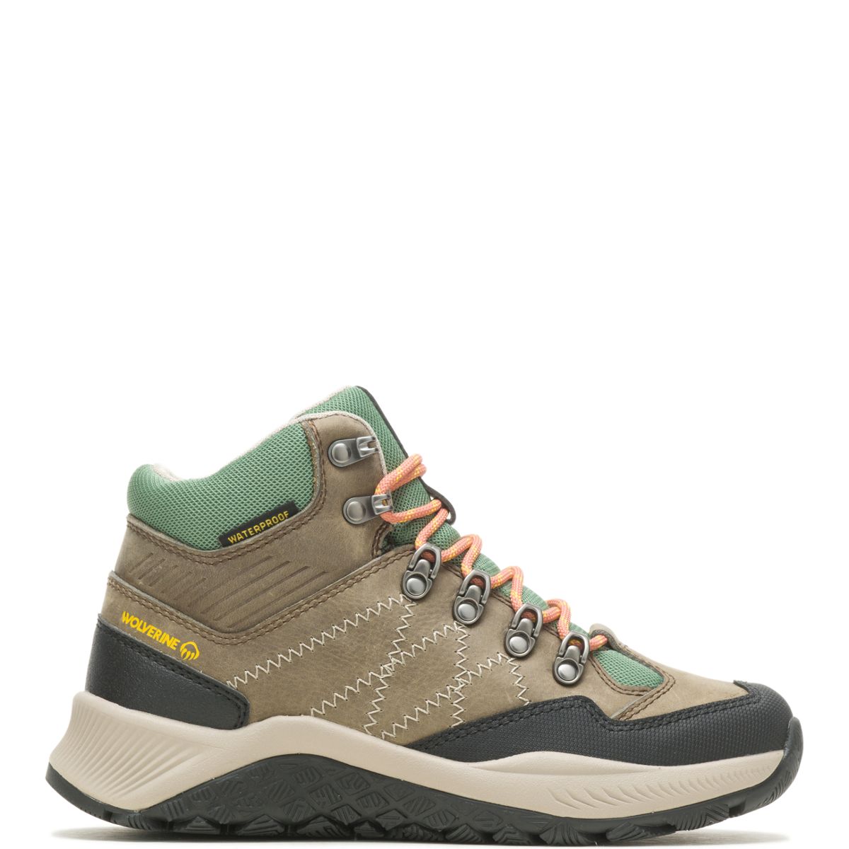 Luton Waterproof Hiker, Aluminum/Sage, dynamic 1