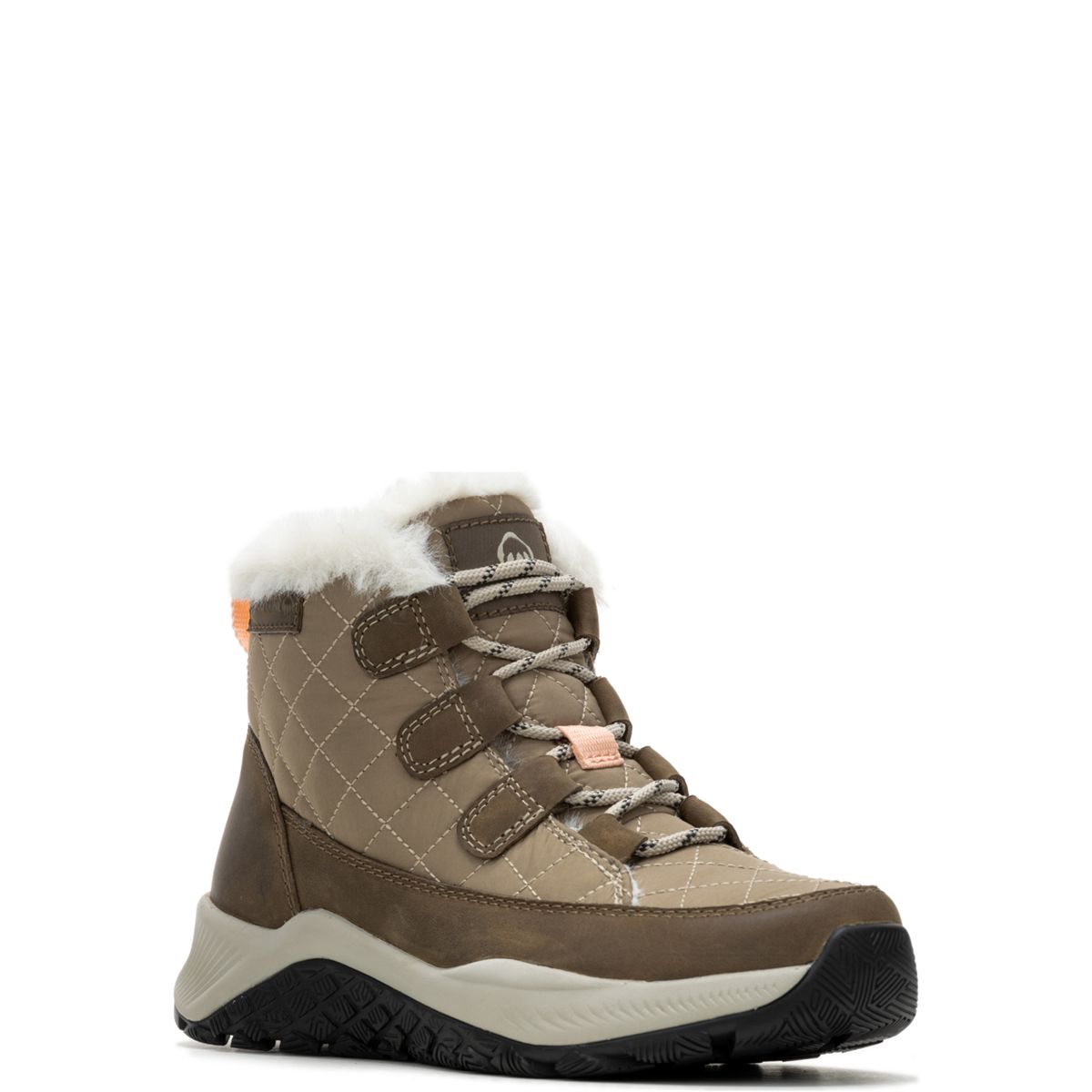 Luton Quilted Waterproof Insulated Mid Hiker, Gravel, dynamic 2