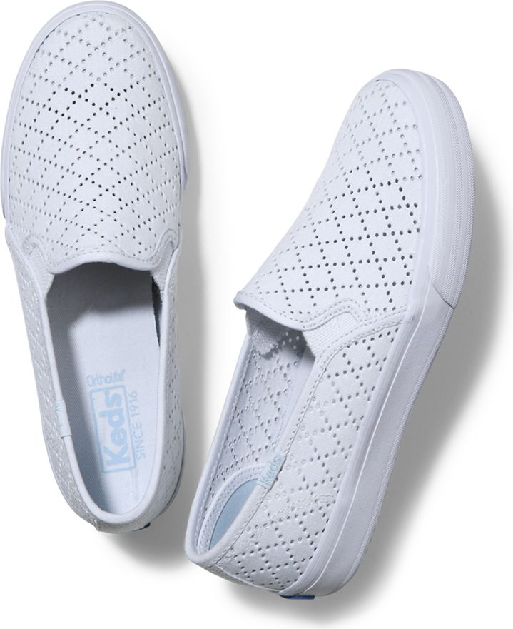 keds double decker perforated sneakers