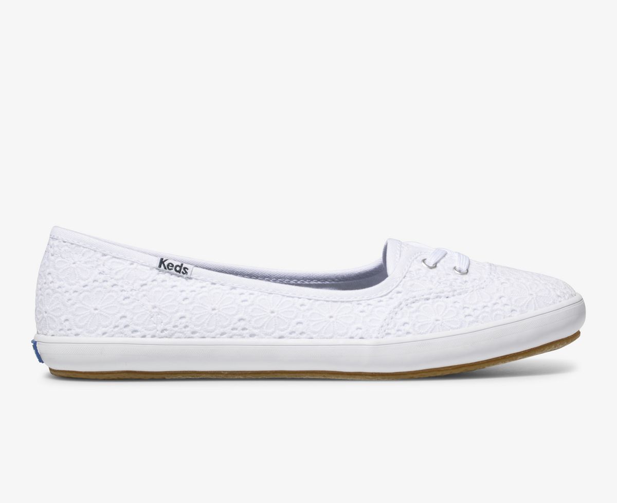 slip on keds with laces