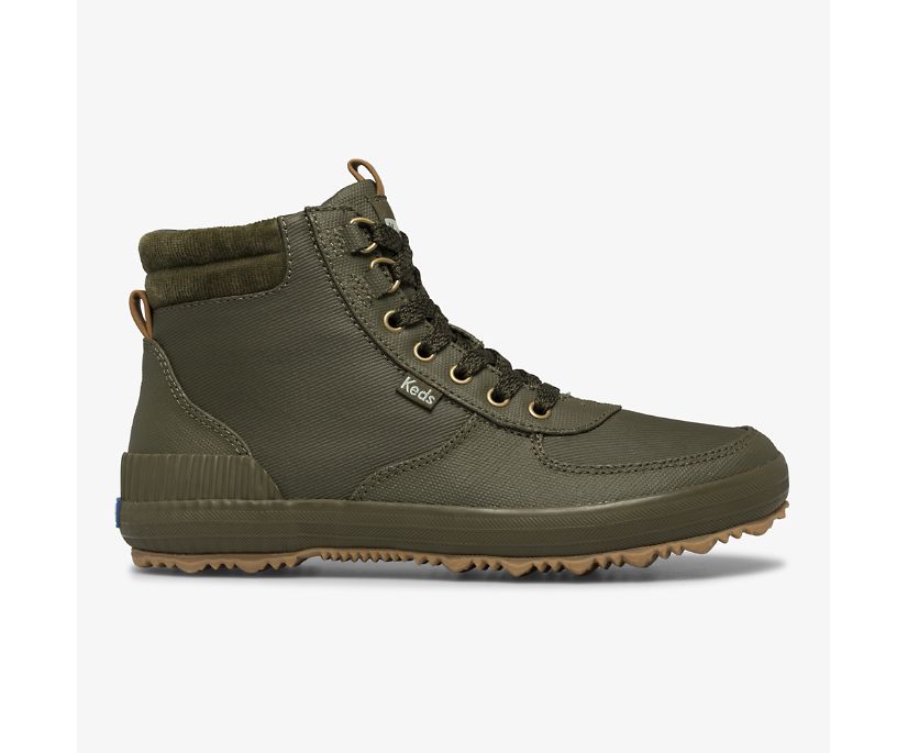 Scout Boot III Water Resistant Canvas w/ Thinsulate™, Olive, dynamic 1